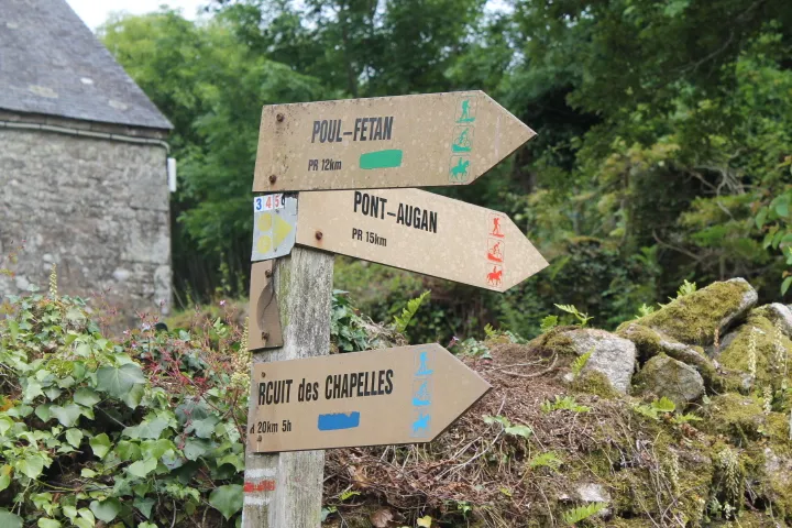 Panneaux de randonnée